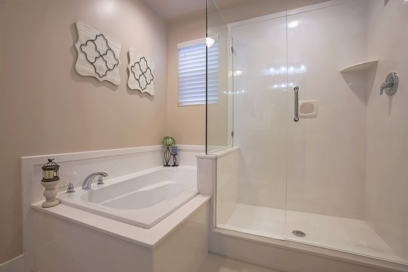 Contemporary Bathroom with New Tub